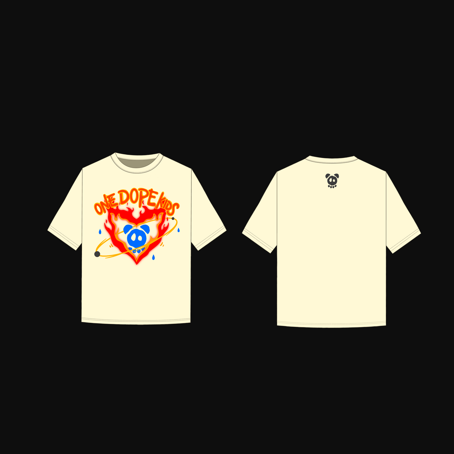 La Flame Tee Off White